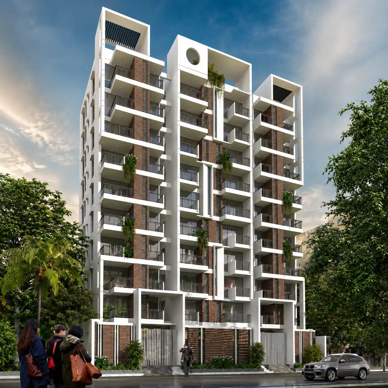 Suntech family garden (Bashupara)
